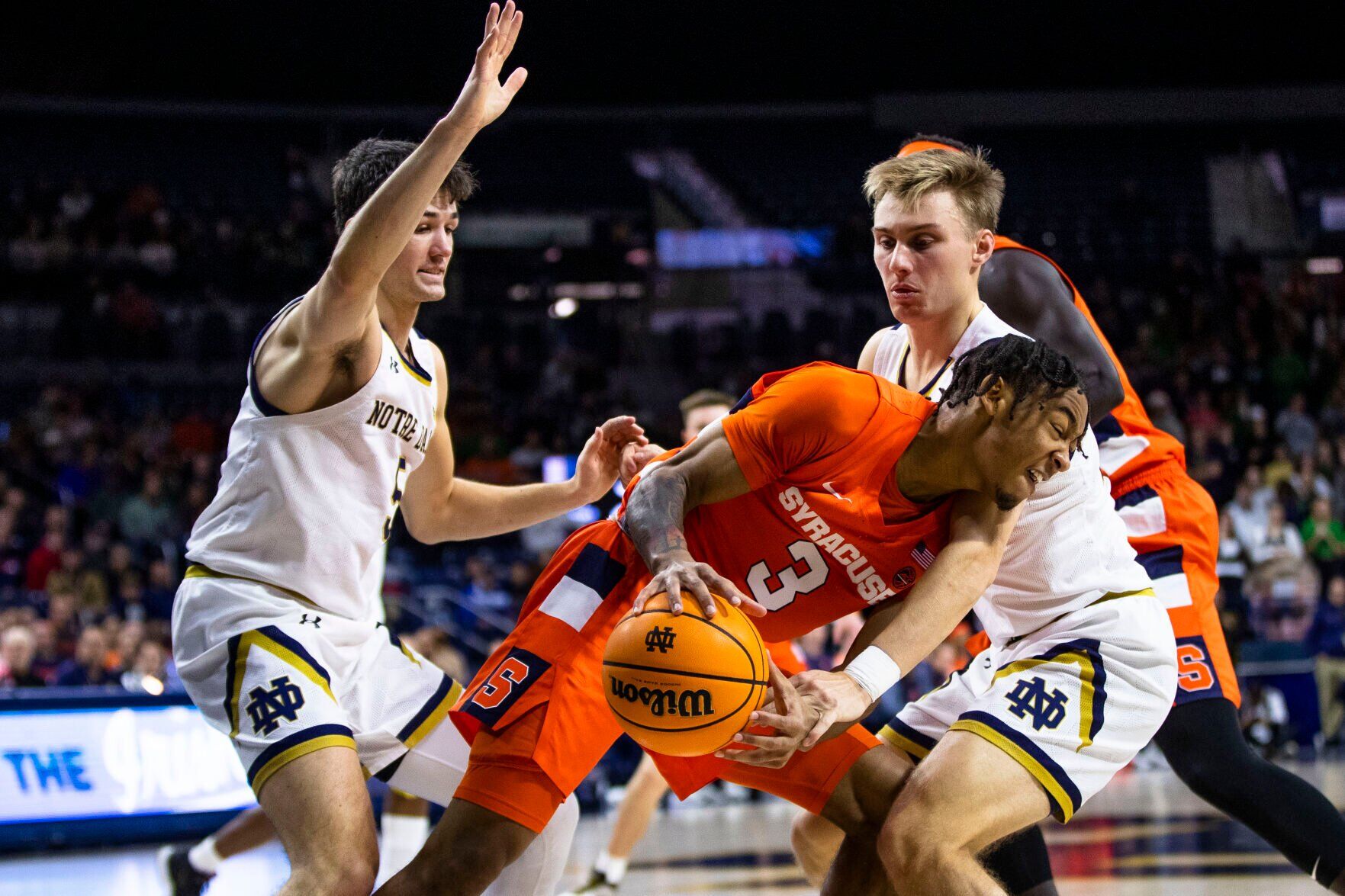 APTOPIX Syracuse Notre Dame Basketball